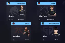 Лучшие киберспортсмены третьего квартала 2025 года: Kiin, Malr1ne, donk и Alfajer