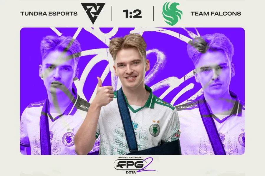 Team Falcons выбивает Tundra Esports с FISSURE PLAYGROUND 2 и проходит дальше по нижней сетке
