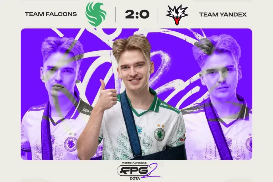 Falcons разгромила Yandex и вышла в гранд-финал FISSURE PLAYGROUND 2