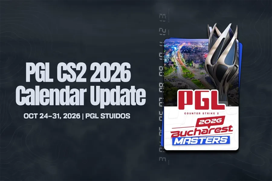 PGL вновь отказалась от Белграда: турнир CS2 2026 пройдёт в Бухаресте