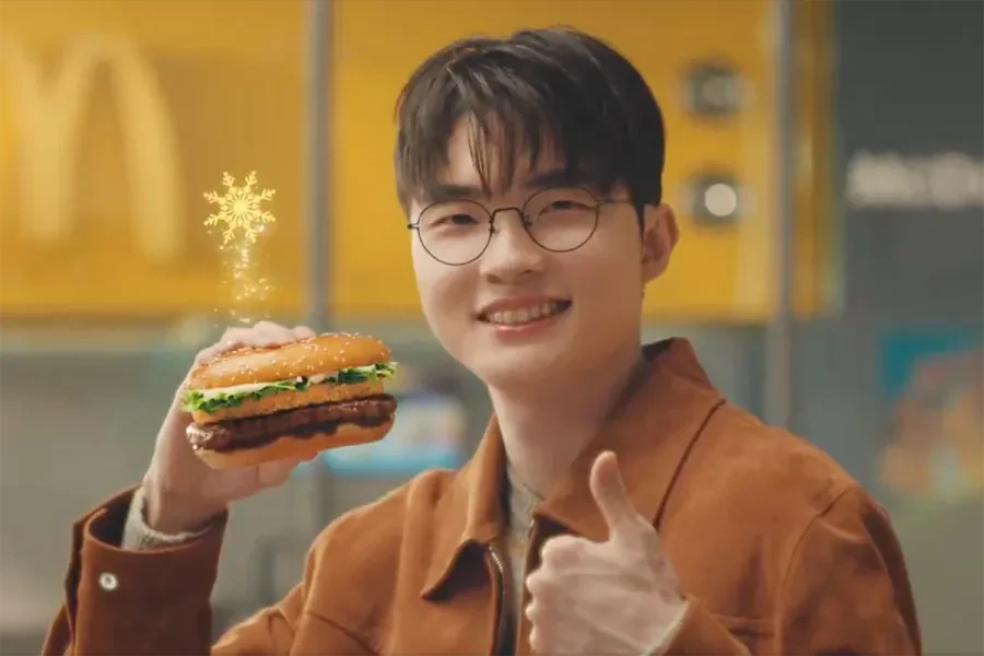 Faker стал лицом благотворительной акции McDonald’s в Южной Корее