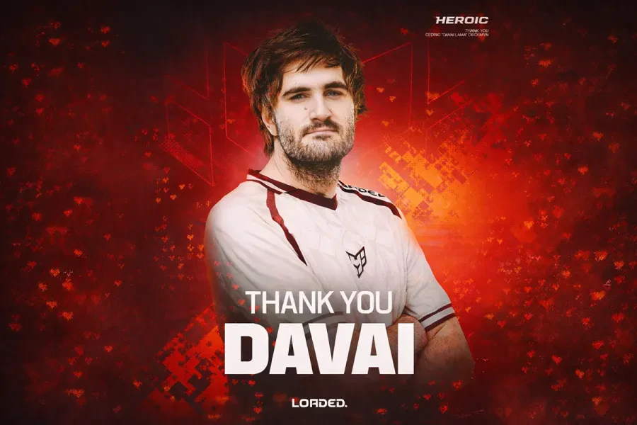 HEROIC объявила об уходе Davai Lama из основного ростера