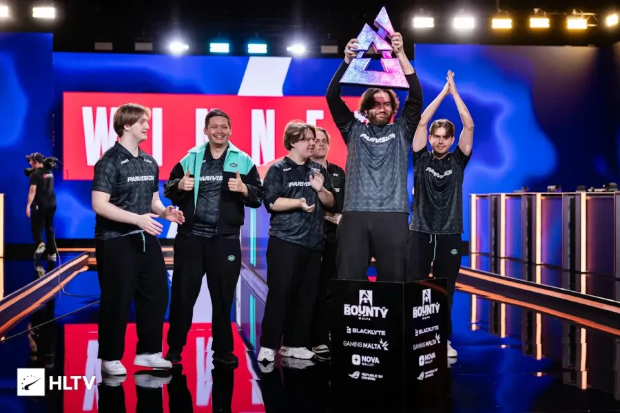 PARIVISION поднялась на третье место в мировом рейтинге VRS