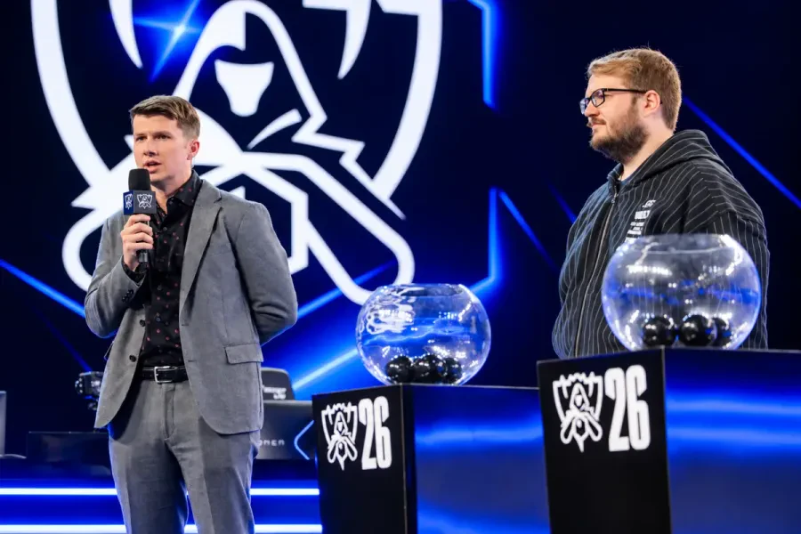 Определены пары первого раунда швейцарского этапа Worlds 2026 по League of Legends