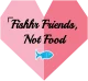 Логотип fishhr friends, not food
