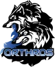 Логотип ORTHROS WOLF