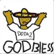 Логотип GOD BLESS