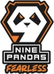 Логотип 9Pandas Fearless