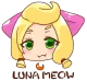 Логотип Luna Meow