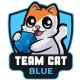Логотип Team Cat Blue