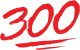 Логотип Three Hundred