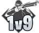 Логотип 1v9 Gaming
