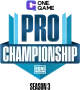 Изображение OneGame Pro Championship Season 3